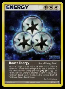 Pokemon Card - Boost Energy Unseen Forces 98/115 Reverse Holo Stamped - Image 1