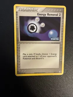 Pokemon Card - Energy Removal 2 Unseen Forces 82/115 Reverse Holo Stamped LP - Image 3