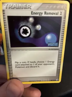 Pokemon Card - Energy Removal 2 Unseen Forces 82/115 Reverse Holo Stamped LP - Image 4