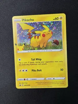 Pokemon Pikachu TCG SWSH039 General Mills 25th Anniversary Holo Promo Card MINT - Image 1