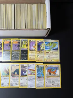 Huge Collection Bulk Lot of 600+ Pokemon Cards Mixed WOTC-XY Vintage HP-DAMAGED - Image 3
