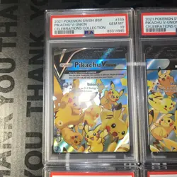 Pikachu V-union Card Lot psa 10 - Image 2