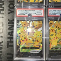 Pikachu V-union Card Lot psa 10 - Image 4
