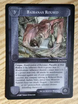 Middle Earth CCG Against The Shadow 59 Cards Collectible Game ~ Bairanax Roused - Image 4