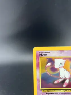 Mew Holographic Black Star Promo #9 Pokemon Card - Image 2