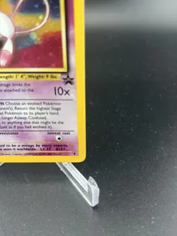 Mew Holographic Black Star Promo #9 Pokemon Card - Image 4