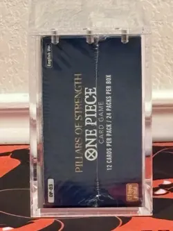 One Piece Card Game: PILLARS OF STRENGTH Booster Box (OP-03) + Acrylic Case - Image 3