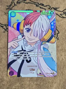 One Piece Card Game Uta OP02-120 Secret Rare NM English - Image 1