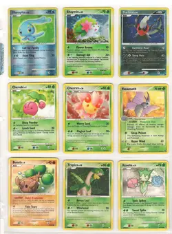 LOT OF VINTAGE POKEMON CARDS KEPT IN SLEEVE W/ SHINY AND HOLO - Image 1