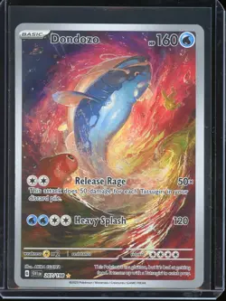 Dondozo Pokemon Card (Scarlet & Violet Base 207/198) Illustration Rare - Image 1