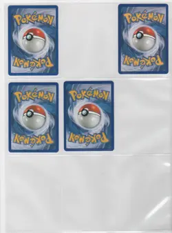 LOT OF VINTAGE POKEMON CARDS KEPT IN SLEEVES W/ SOME SHINY - Image 4