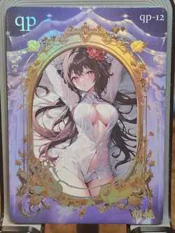 NEW Spicy Goddess Story Naked Girl Card Waufu Anime Limited Set CCG QP QP-12 - Image 1