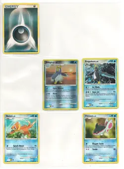 LOT OF VINTAGE POKEMON CARDS KEPT IN SLEEVE W/ SHINY AND HOLO - Image 1