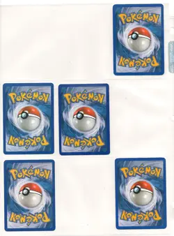 LOT OF VINTAGE POKEMON CARDS KEPT IN SLEEVE W/ SHINY AND HOLO - Image 2