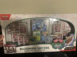 Pokemon TCG 151 Scarlet & Violet Blooming Waters Trading Card Packs - Image 1