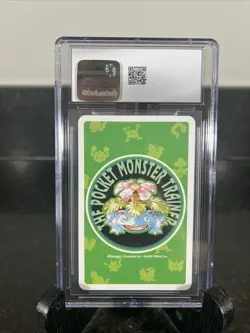 1996 Pokemon Playing Cards JPN Green Deck 2 of Clubs Graveler CGC 10 PSA - Image 2