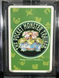 1996 Pokemon Playing Cards JPN Green Deck 2 of Clubs Graveler CGC 10 PSA - Image 3