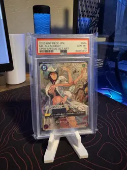 One Piece Card OP06-064 by Miss All Sunday SR SP Japanese Edition PSA 10 - Image 1