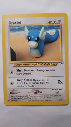 Dratini 63/105 | Neo Destiny | Non Holo Pokemon Card - Image 1