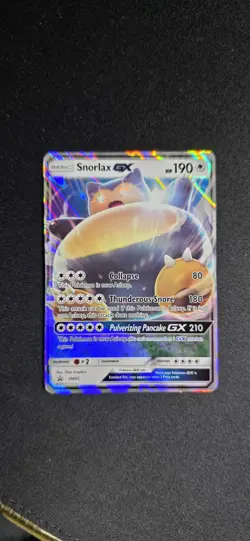 Snorlax GX SM05 SM Promos Holo Card Near Mint Condition - Image 1