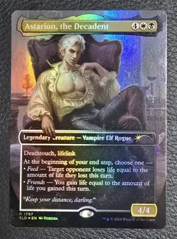Astarion, the Decadent (Rainbow Foil) Secret Lair Drop MTG NM Magic Card - Image 1