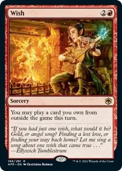 Magic The Gathering MTG WISH Forgotten Realms NM Near Mint - Image 1