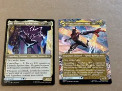 2 x mtg Miles Morales, 1 is borderless, from Spiderman set, unplayed - Image 2