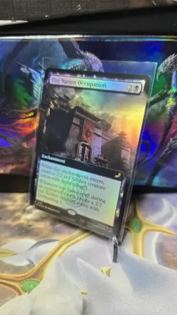 FOIL - Fire Nation Occupation #0187 - EXTENDED - MTG Avatar: The Last Airbender - Image 2
