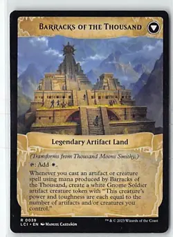 MTG The Lost Caverns of Ixalan Non Foil Rare #39 Thousand Moons Smithy - Image 2
