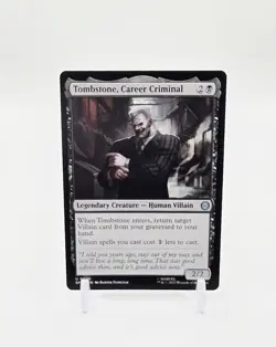 Tombstone, Career Criminal Uncommon Magic The Gathering Marvel's Spider-Man 70 - Image 1