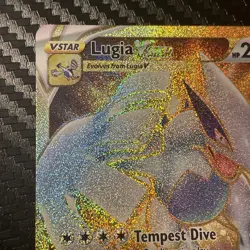 Pokemon TCG Lugia VSTAR Gold Secret Rare Card 211/195 NM - Image 4
