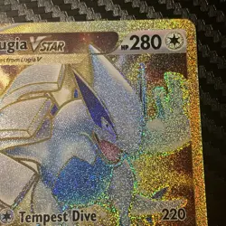 Pokemon TCG Lugia VSTAR Gold Secret Rare Card 211/195 NM - Image 5