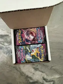 36 x 2021 Pokemon Sword & Shield Fusion Strike Factory Sealed Booster Packs - Image 1