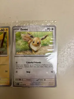 Pokemon TCG Eevee + Pikachu Pokemon Together Stamp Exclusive Sealed Promo - Image 4