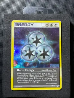 Pokemon Boost Energy 98/115 Unseen Forces Reverse Holo 2005 - Image 1