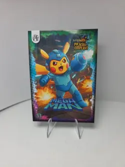 Mega Man (Pikachu) #176 - Galaxy Holo - Electric Pikachu Cosplay - Pokemon - Image 1