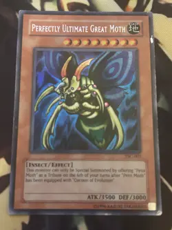 Yugioh: Perfectly Ultimate Great Moth - TSC-001 - Secret Rare - Unlimited - MP - Image 1