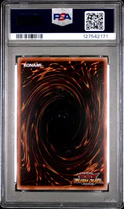 2025 YU-GI-OH! RUSH DUEL JPN RD/5TH1-5TH ANNIVERSARY #JP028 DARK CAVALRY PSA 9 - Image 2