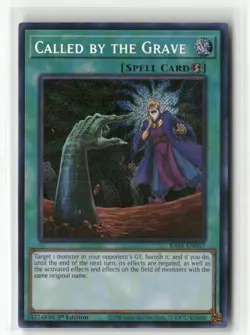 25th Anniversary Rarity Collection #RA01-EN057 Called by the Grave (Secret Rare) - Image 1