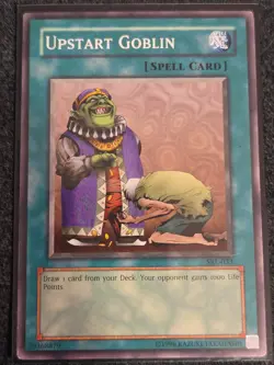 Yugioh Upstart Goblin SRL-033 Spell Ruler Common VLP - Image 1