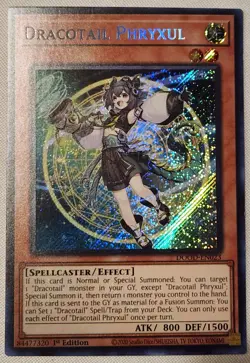 Yu-Gi-Oh [x1] Dracotail Phryxul [x1] DOOD-EN023 M/NM - Image 1