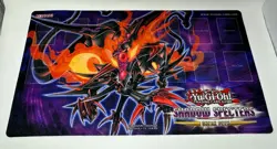 Yu-Gi-Oh! Shadow Specters Sneak Peek Playmat - Used - Very Nice - Image 1