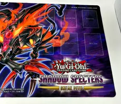 Yu-Gi-Oh! Shadow Specters Sneak Peek Playmat - Used - Very Nice - Image 5