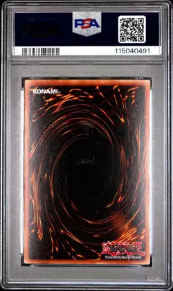 2002 Yu-Gi-Oh! Acid Trap Hole Dark Duel Stories DDS Limited Ed Secret PSA 10 - Image 2