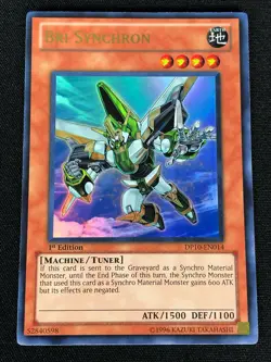 YUGIOH BRI SYNCHRON DP10-EN014 1ST ULTRA (NM) - Image 1