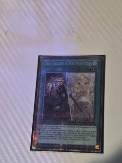 YuGiOh The Fallen & The Virtuous 1st Edition Starlight Rare CH01-EN019 fresh - Image 1
