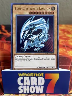 Yugioh Blue-Eyes White Dragon Ultra Rare LCKC-EN001 - Image 1