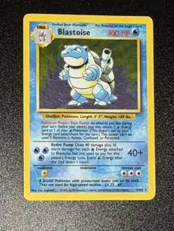 1999 Blastoise Holo Rare Pokemon TCG Card 2/102 Base Set - Image 1