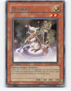 Magicat #ANPR-EN031 1st Edition YuGiOh Card - Image 1