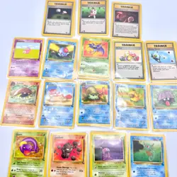 1999 Vintage Pokemon Fossil Set 81 Card Lot - 1st Edition, Rare, Uncommon NM+/- - Image 2